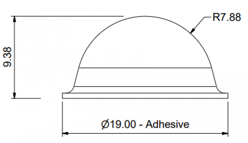 BS 2190 Black Bumper | hanak-trade.com